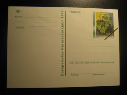 1995 Nature Glimmersteinbrech SPECIMEN Postal Stationery Card Overprinted AUSTRIA - Essais & Réimpressions