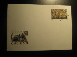 1991 Lurnfeld 1100 Jahre SPECIMEN Postal Stationery Cover Overprinted AUSTRIA - Probe- Und Nachdrucke