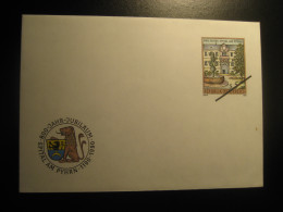 1990 Spital Am Pyhrn 800 Jahre SPECIMEN Postal Stationery Cover Overprinted AUSTRIA - Proofs & Reprints