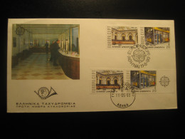 ATHENS 1990 Europa CEPT Europeism FDC Cancel Cover GREECE - Lettres & Documents