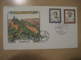 SAN MARINO 1980 Europa CEPT Belluzzi Architecture Military Engineering Orafo Artist FDC Cancel Cover Italy Italia - Brieven En Documenten