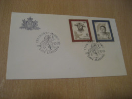 SAN MARINO 1980 Espamer 80 Madrid Spain Cancel Cover Italy Italia - Storia Postale