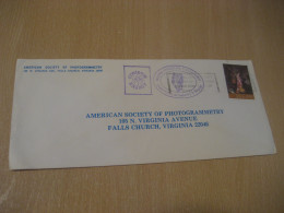 DUBLIN 1981 To Falls Church USA Conserve Energy Cancel Cover IRELAND Eire - Lettres & Documents