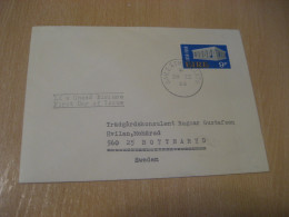 DUBLIN 1969 To Bottnaryd Sweden Europa CEPT Europeism FDC Cancel Cover IRELAND Eire - Lettres & Documents