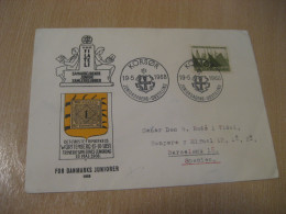 KORSOR 1968 Cancel Cover DENMARK  - Cartas & Documentos