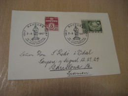 RANDERS 1967 Cancel Card DENMARK  - Briefe U. Dokumente