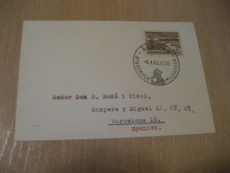 AALBORG 1965 Construction For Billions Cancel Card DENMARK  - Brieven En Documenten