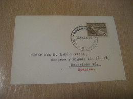 COPENHAGEN 1965 W.F.N.S. III Congress Cancel Card DENMARK  - Storia Postale