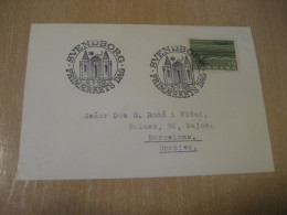 SVENDBORG 1963 Cancel Card DENMARK  - Cartas & Documentos