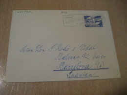 NAKSKOV 1962 Juleposten Cancel Cover DENMARK  - Cartas & Documentos