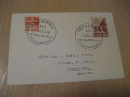 COPENHAGEN 1962 Dairy Congress Cancel Card DENMARK  - Lettres & Documents