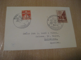 COPENHAGEN 1962 Dafipco Cancel Card DENMARK  - Briefe U. Dokumente