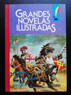 GRANDES NOVALES ILUSTRADAS-HAY 7 AVENTURAS COMPLETAS CLÁSICAS ILUSTRADAS EN EL ÁLBUM-1985 - BD Anciens