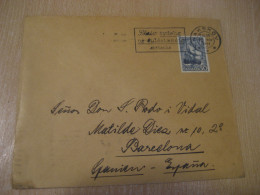 NAKSKOV 1951 Adresse Cancel Cover DENMARK  - Covers & Documents