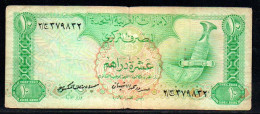 659-Emirats Arabes Unis 10 Dirhams 1982 - Emiratos Arabes Unidos