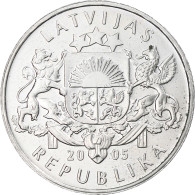 Monnaie, Lettonie, Lats, 2005, British Royal Mint, SPL, Cupro-nickel, KM:65 - Lettonie