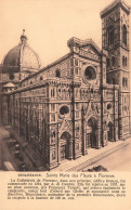 ITALIE - Firenze - Renaissance - Sainte Marie Des Fleurs  - Carte Postal Ancienne - Firenze (Florence)