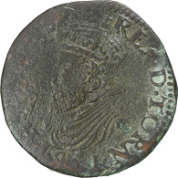 Pays-Bas Espagnols, Duché De Brabant, Philippe II, Liard, 1581, Tournai, TB - Spanische Niederlande