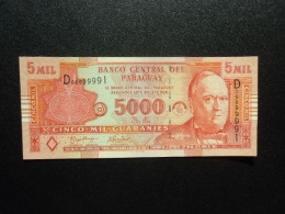 PARAGUAY * : 5000 GUARANIES   Série 2005    P 223a      NEUF - Paraguay