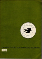 ANNUAIRE - 36 - Département Indre - Année 1975 - Annuaire Officiel Des Postes - 244 Pages - Telefoonboeken