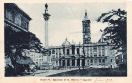 ITALIE - Roma - Basilique De Saint-Marie Majeure - Carte Postal Ancienne - Churches