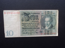 ALLEMAGNE : 10 REICHSMARK   22.1.1929 (depuis 1931...)    C.A. 173a, *  / P 180a      B+ - 10 Mark