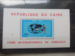 Zaire  985/988 + 989 Kinshassa Foire Internationale Neuf ** Mnh  ( 1979 ) - Nuevos