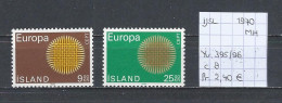 (TJ) Europa CEPT 1970 - IJsland YT 395/96 (postfris Met Plakker/neuf Avec Charnière/MH) - 1970