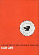 ANNUAIRE - 43 - Département Haute Loire - Année 1976 - Annuaire Officiel Des Postes - 176 Pages - Telefoonboeken