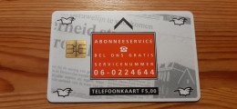 Phonecard Netherlands - Abonneeservice 14.000 Ex. - Privé