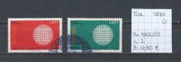 (TJ) Europa CEPT 1970 - Turkije YT 1952/53 (gest./obl./used) - 1970