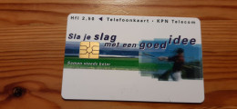 Phonecard Netherlands - Sla Je Slag Met Een Goed Idee, Golf 6.350 Ex. - Privé