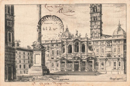 ITALIE - Rome - Basilique Sainte - Marie - Majeure - Carte Postal Ancienne - Chiese