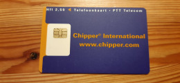 Phonecard Netherlands - Chipper International 1.915 Ex - Privé