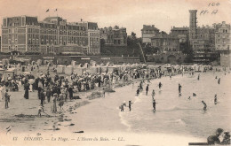 FRANCE - Ille Et Vilaine - Dinard - La Plage - L'heure Du Bain - LL. - Animé - Carte Postale Ancienne - Dinard