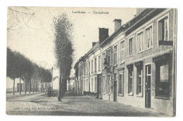 Lembeke   -   Dorpstraat.   -   1907   Naar   Furnes - Kaprijke