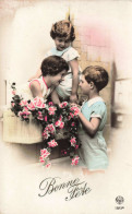 ENFANTS - Bonne Fête - Colorisé - Carte Postale Ancienne - Ritratti