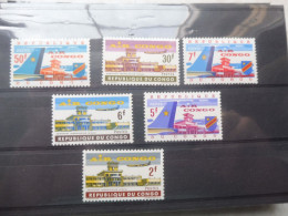 Rc Republique  Congo 514/519 Mnh Neuf ** Perfect Parfait ( 1963 ) Air Congo - Unused Stamps