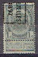 Préo - Voorafgestempelde Zegels 92 B - Bruxelles 1897 -Timbre N°53 - Roller Precancels 1894-99