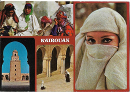 TUNISIE - KAIROUAN - Jeune Femme - Vues - Tunesië