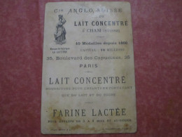 CHAM - Compagnie Anglo-Suisse - Lait Concentré/Farine Lactée (chromo) - Cham