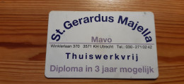 Phonecard Netherlands - St. Gerardus Majella Mavo 1.500 Ex. - Privé