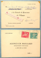 ● Daniel MAYER Résistant Fut Président Du Conseil Constitutionnel - Invitation Réouverture De L'Olympia 1962 Autographe - Político Y Militar