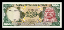 Ecuador 1000 Sucres Rumiñahui 1988 Pick 125b Serie IZ Sc Unc - Ecuador