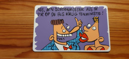 Phonecard Netherlands - Cartoon, Verzamelservice, Schoonmoeder 1.000 Ex. - Privé