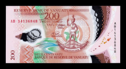 Vanuatu 200 Vatu 2014 Pick 12 Polymer Sc Unc - Vanuatu