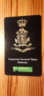 Phonecard Netherlands - Corporate Account Team Defensie 5.605 Ex. - Privé