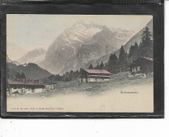 Europe-Suisse- ( Uri)-GOSCHENEN-Une Vue Des CHALETS De GOLZENERALP " En 1900 - Göschenen