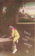 ENFANTS - Envois D'un Petit Garçon - Colorisé - Carte Postale Ancienne - Ritratti