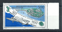 Mayotte PA N°2** (MNH) 19997 - 1er Liaison Aérienne Mayotte-Réunion - Aéreo